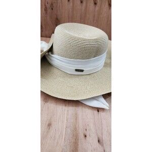 Ron Jon Women's Natural Bow Back Paperbraid Hat